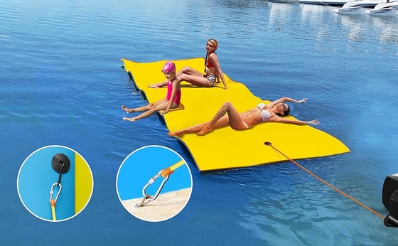 OEM Durabilità XPE Foam Outdoor Water Pad Colore accattivante per piscina del parco acquatico
