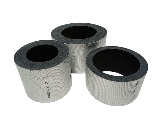 Isolamento termico da poliolefine durevole tubo di schiuma XPE prezzo di fabbrica tubo di schiuma XLPE laminato a scudo di alluminio resistente al fuoco