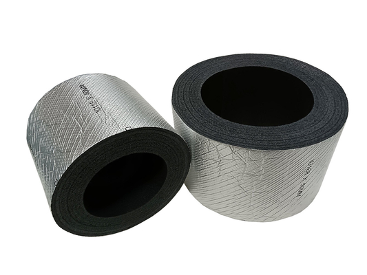 Isolamento termico da poliolefine durevole tubo di schiuma XPE prezzo di fabbrica tubo di schiuma XLPE laminato a scudo di alluminio resistente al fuoco
