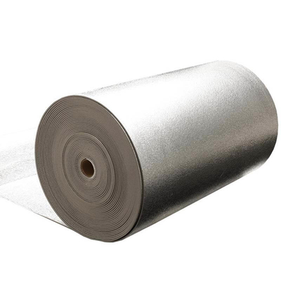 Prezzo all'ingrosso Fogli di pellicola Barriera termica XPE schiuma con rotoli di alluminio Isolamento di cellule di tetto Scudo radiante Fabbrica diretta