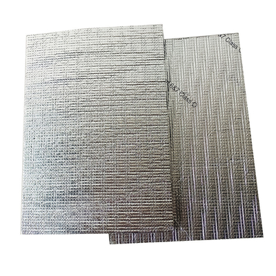 Fibra di vetro Folia di alluminio XPE schiuma ritardante la fiamma autoadesivo isolamento HVAC schiuma spessore 5-25mm