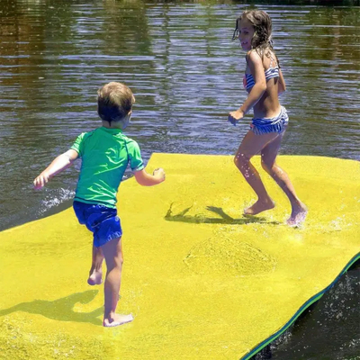 Acqua di fabbrica diretta pad galleggiante 3 strati spessi XPE schiuma tappetino galleggiante piscina lago