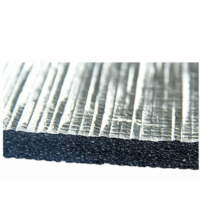 Silvery Chiuso a cellule incrociate Polyolefin Pipe Isolazione Foam Rolls Polietilene Isolazione termica Foam Sheets