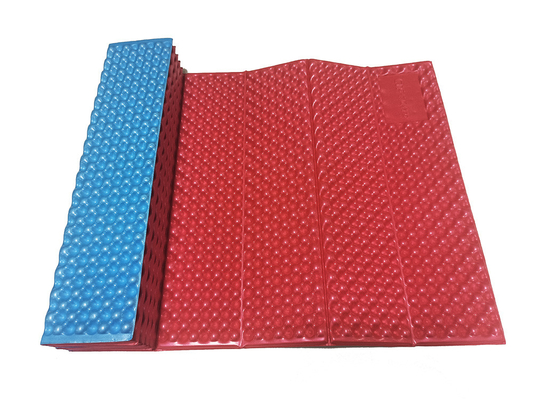Stoccaggio resistente all'umidità esterno ripiegabile materassi in schiuma IXPE tipo fisarmonica con cinghia elastica materasso compatto