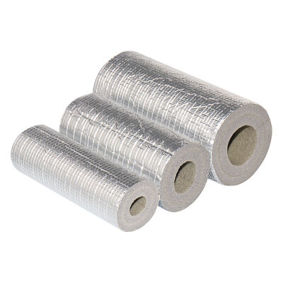 Tubo isolante in schiuma rivestito con foglio di alluminio XPE IXPE Ideale per tubature per acqua raffreddata e applicazioni di isolamento per raffreddamento