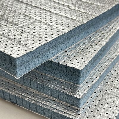 Polyolefin PO semi-aperto con strato di foglio di alluminio e supporto adesivo