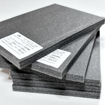 Black Semi Open Cell PO Foam Insulation Sheets With Composite Base Excellent Sound And Heat Insulation Performance Suitable For Air Duct Systems Ventilation Pipes And Various Construction Fields