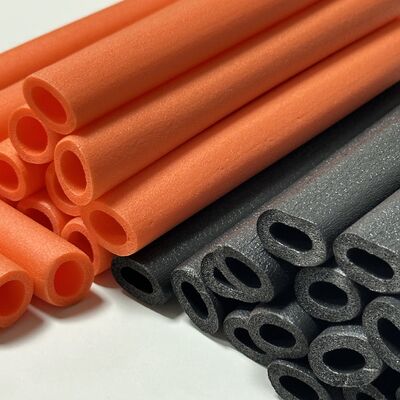 Flame Retardant IPO Seamless Cross Linked Polyolefin Foam Insulation Pipe for HVAC Air Conditioning Duct Welding Pipe and Kitchen Applications