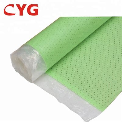 Sottopavimento acustico in schiuma IXPE da 2 mm con fori