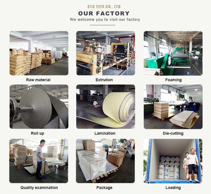 di alluminio fisico della schiuma dell'isolamento termico del legame incrociato del LDPE 7