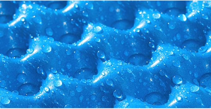 Ingrosso Materassi a doppio ripiegamento in bianco in pellicola di alluminio Cella chiusa IXPE XPE Pad di sonno in schiuma per campeggio impermeabile 2 persone 3